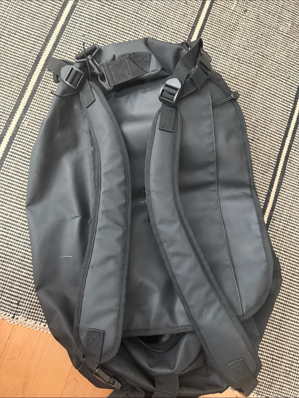 Ashbury Black duffel / backpack